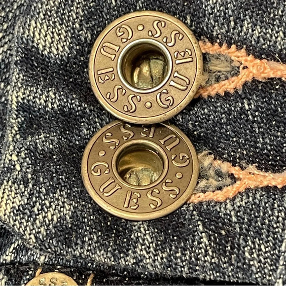 GUESS JEANS NWOT Stretch Denim Mini Skirt‎ - Picture 3 of 7